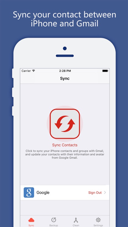 Sync your Contacts for Google+