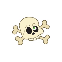 Joemoji: Skull stickers by Joemoji