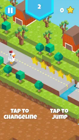 Game screenshot blocky endless risky road running arcade hopper apk