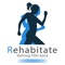 Rehabitate is a injury rehabilitation app that uses a self-assessment process to determine your rehab score and uses that data to generate a rehab program