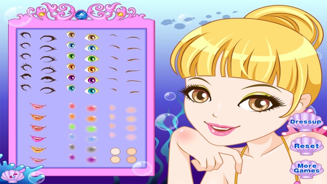 My Mermaid Beauty SPA Make up Best games for girls(圖4)-速報App