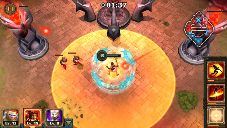 Legendary Heroes - offline MOBA