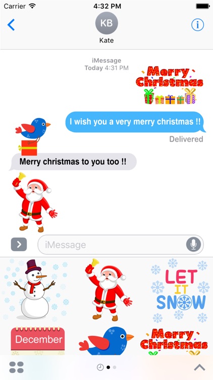 Christmas Celebration Stickers Pack screenshot-3