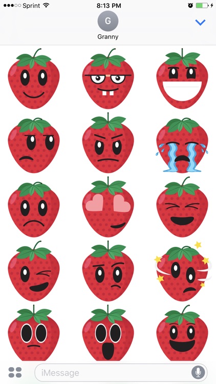 Friendly Fruits Sticker Pack screenshot-3