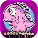 динозаврик книжка-раскраска игры для детей ,малыша