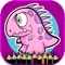 Icon Dinosaur coloring game activities for preschool #1