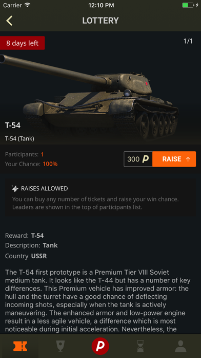 Wottery - Win Gold for World of Tanks screenshot 4