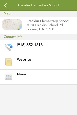 Loomis Union School District screenshot 2