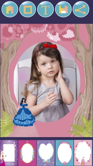 Princess photo frames album for kids – Pro(圖5)-速報App