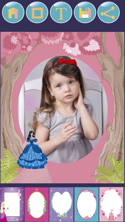 Princess photo frames album for kids – Pro screenshot-4