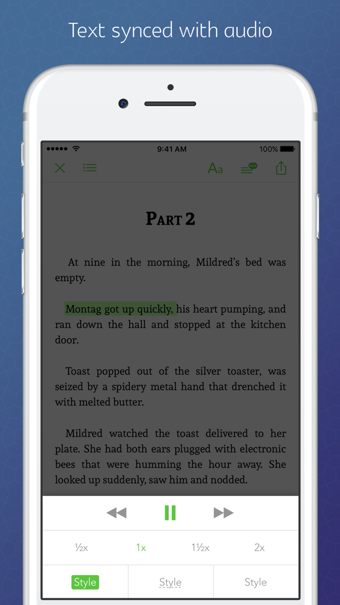 Fahrenheit 451 - synced transcript, notes