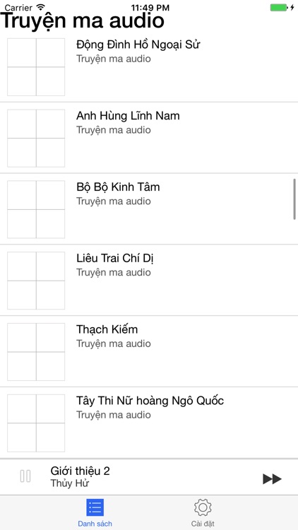 Truyen audio tien hiep kiem hiep screenshot-4