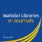 Welcome to the app's functionality Mahidol Libraries e-Journals applications and computer applications that provides a database of journal University