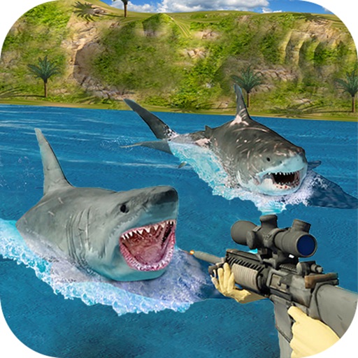 Sniper Shark Shoot 3D Icon