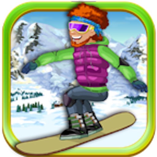 Amazing Avalanche Stunt Snowboarder - Big Snowboarding Tracks Race Free Game Icon