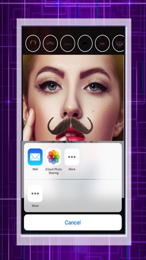 Face Changer With Beard & Mustache-Facial Makeover(圖3)-速報App