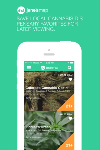 jane's map: find and rate cannabis dispensaries screenshot 4