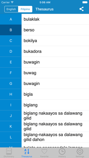 Filipino to English,English to Filipino Dictionary(圖5)-速報App