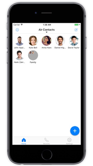 Air Contacts Pro - Quickly Call and Text