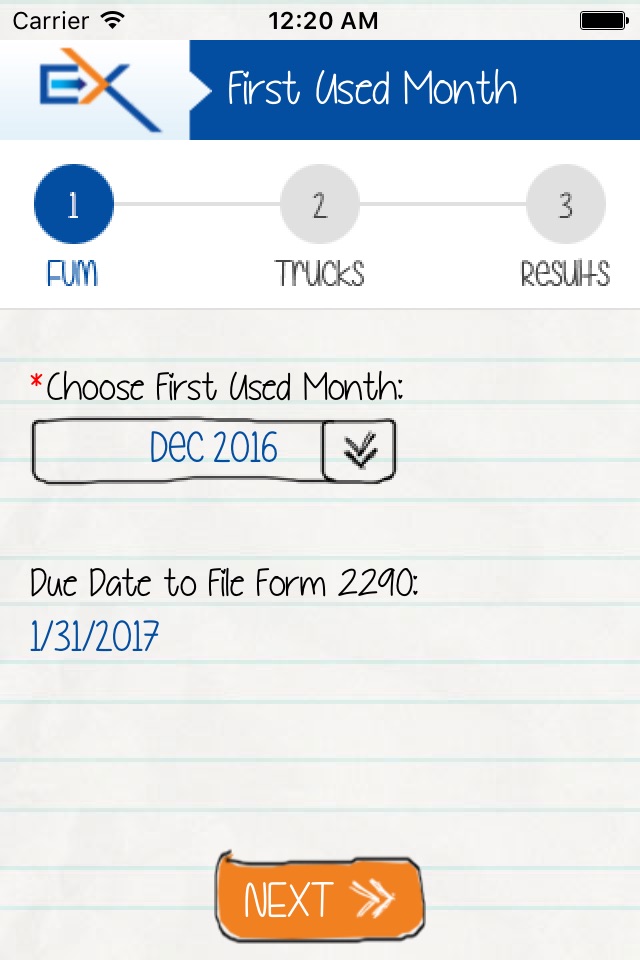 Form 2290 Tax Calculator screenshot 2