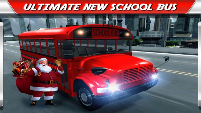 School Bus Driving - Christmas Game(圖2)-速報App