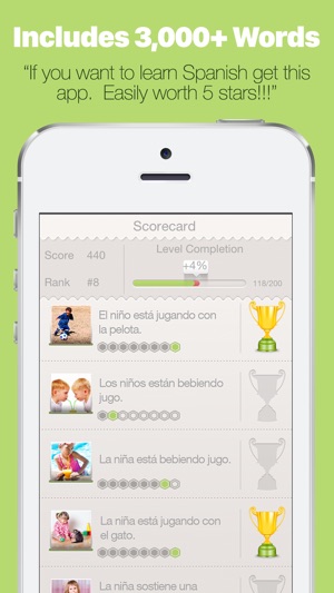 Learn Spanish with Lingo Arcade PRO(圖5)-速報App