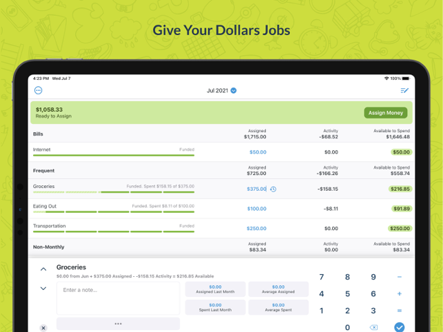 ‎YNAB (You Need A Budget) Screenshot