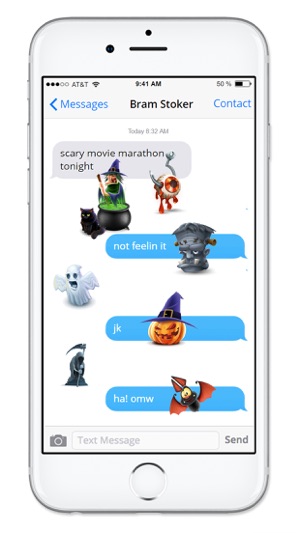 Fun 3D Halloween Sticker Pack(圖2)-速報App