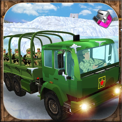 Military Truck Army Transport & Simulator Game Sim Icon