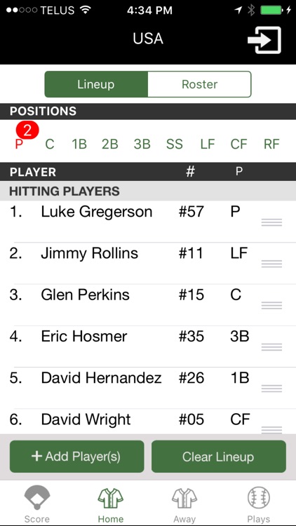 Amateur Baseball Scoring App screenshot-4