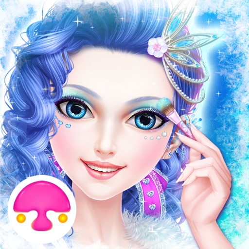 Frozen Ice Queen Makeup Salon Icon