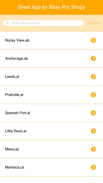 Great App for Bass Pro Shops