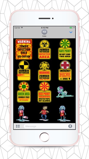 Animated Zombie Sticker Pack(圖2)-速報App