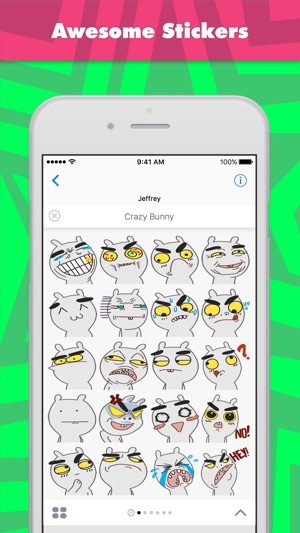 Crazy Bunny stickers by Pinma(圖1)-速報App