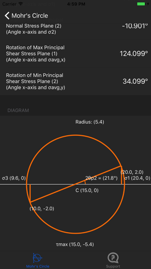 MohrSolver - Mohr's Circle(圖3)-速報App