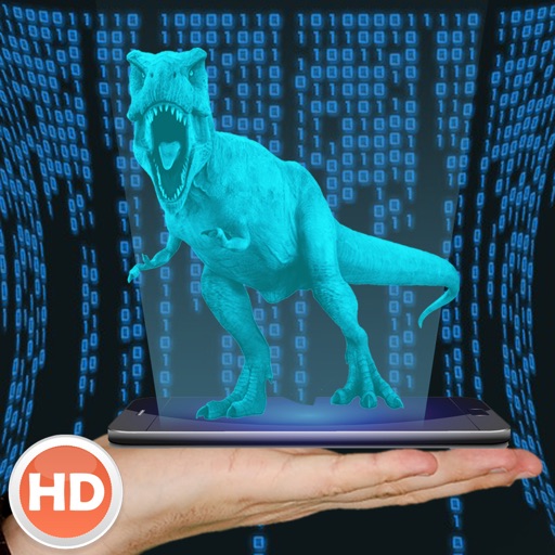 Dinosaur Hologram Simulator - Camera 3D Prank Icon