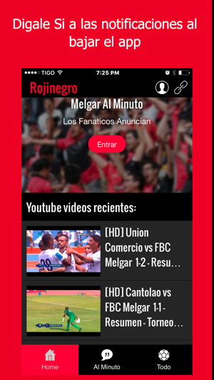 Rojinegro - Futbol de Melgar, Perú(圖1)-速報App