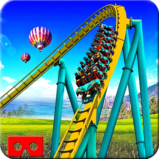 Vr Roller Coaster Simulator Rush Icon