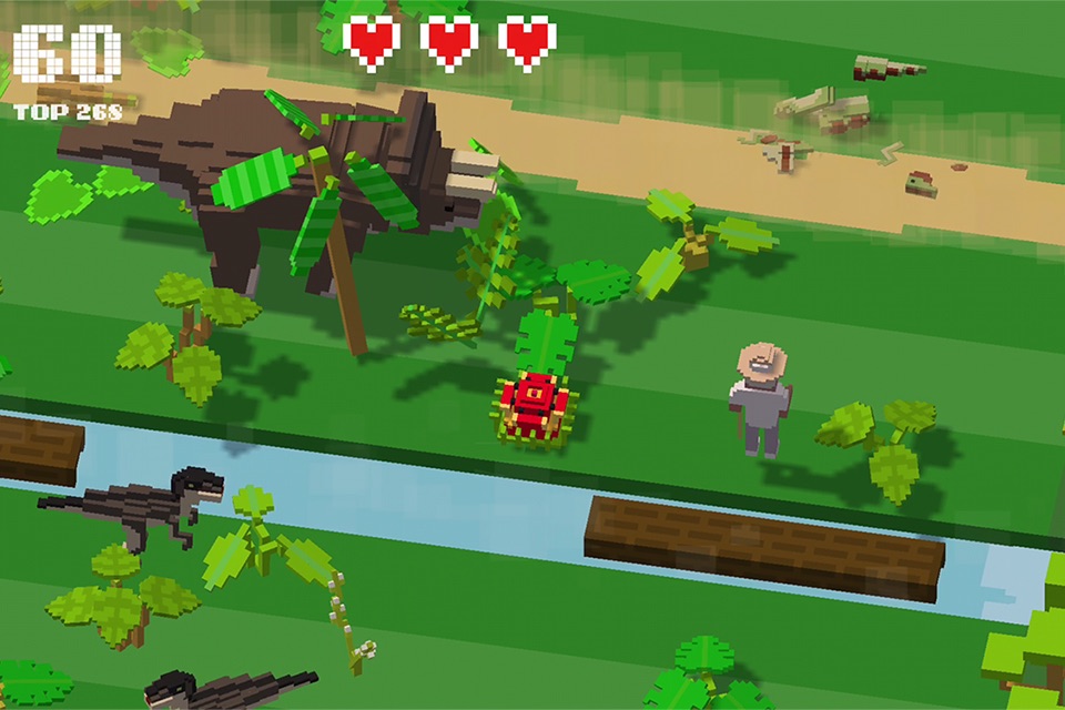 Jurassic Hopper: Crossy World screenshot 3