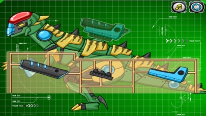组装恐龙玩具 - 益智拼图儿童小游戏 screenshot 3