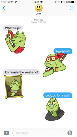 Alien Lizard Stickers(圖3)-速報App