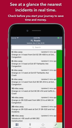 Florida Roads Traffic(圖3)-速報App