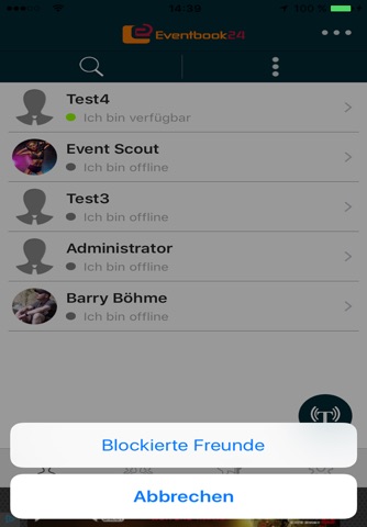 Eventbook24 Messenger screenshot 3
