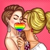 Lesbian Sticker