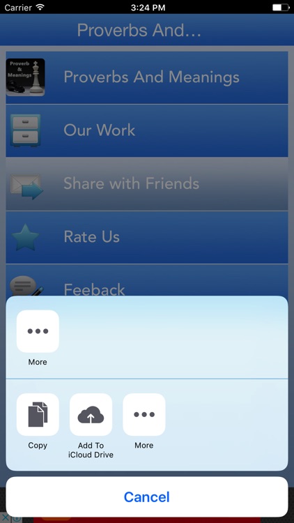 Proverbs And Meanings - Meanings of Proverbs screenshot-3