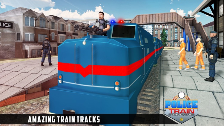 Police Train Simulator – The Gunship Battle Zone screenshot-3
