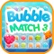 Bubble match 3 game free game for Kids, boy, girl or children