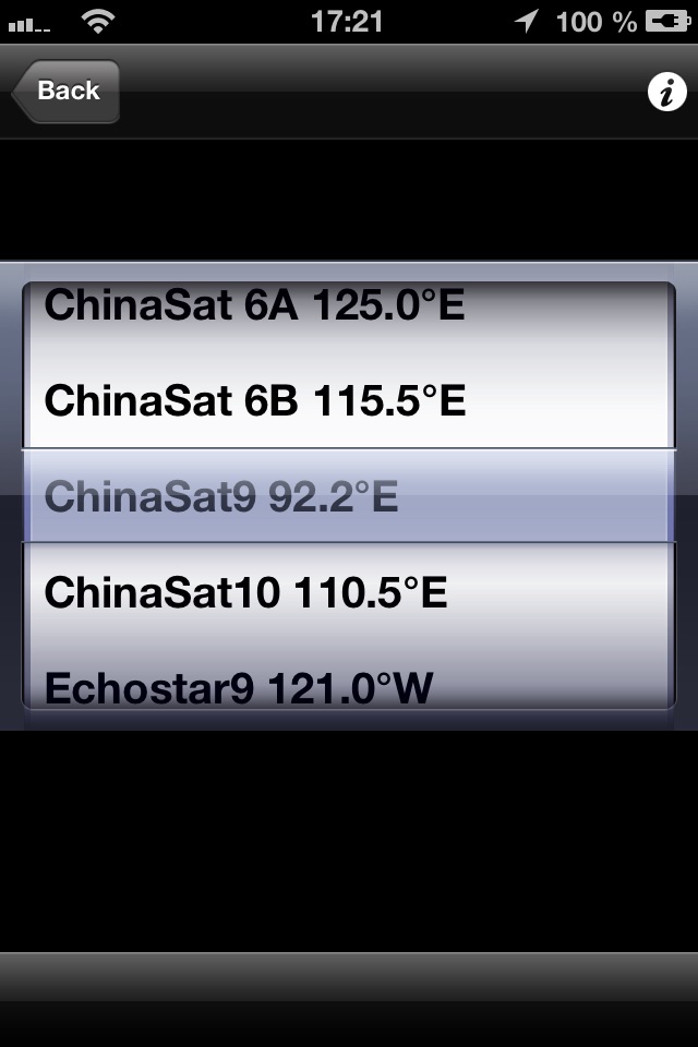 SatFinder GPS Asia screenshot 3