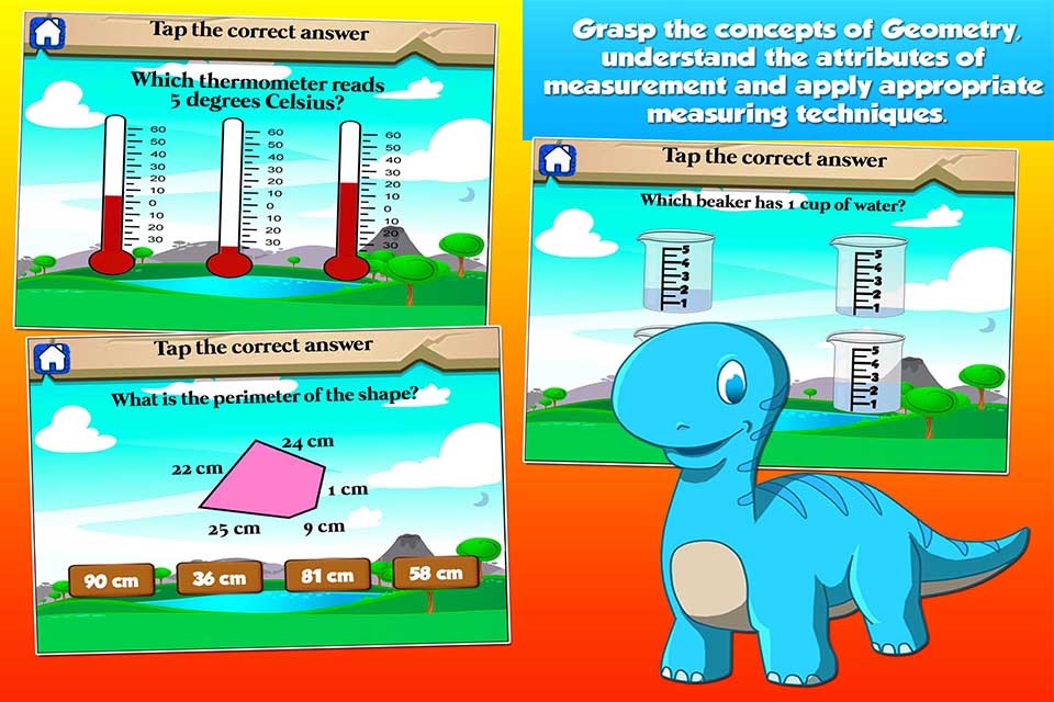 Dino Third Grade School Games screenshot 3