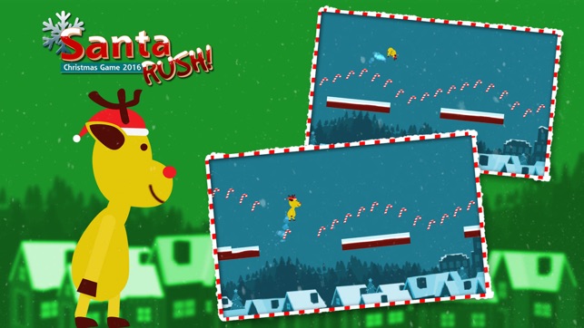 Santa Rush Christmas Game(圖2)-速報App